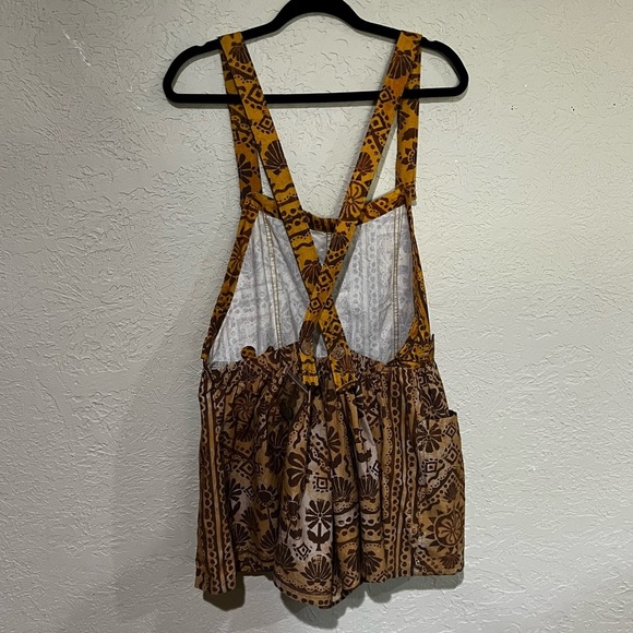 *NEW* Free People Palm Bay Printed Shortalls - Picture 10 of 14